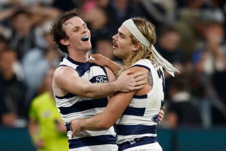 The big talking point to come out of Geelong’s Mad Monday celebrations