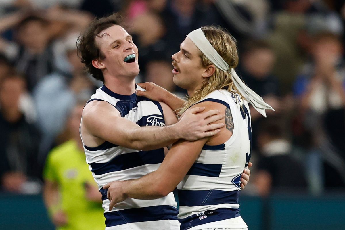 Article image for The big talking point to come out of Geelong’s Mad Monday celebrations