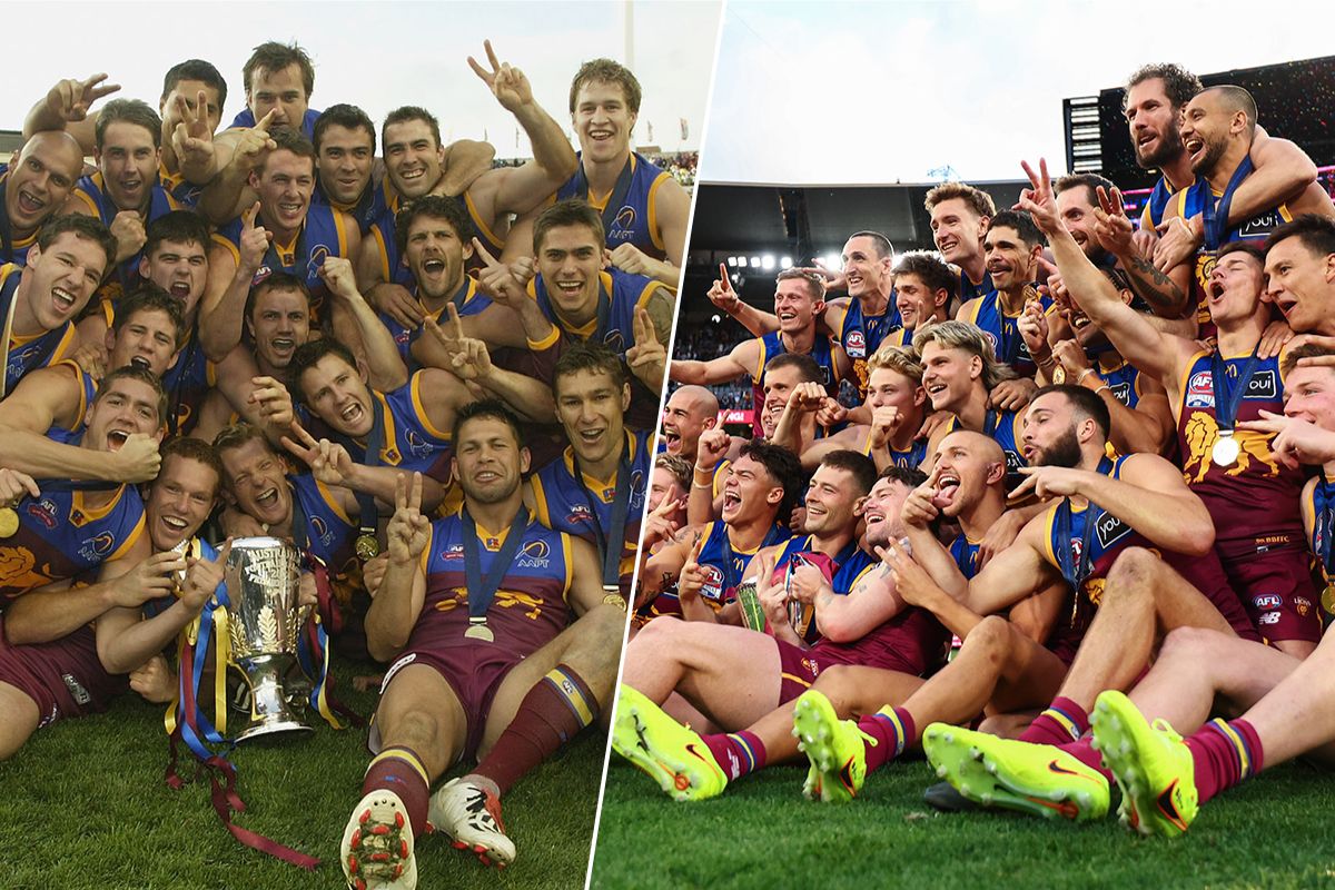 Article image for Jon Anderson and Jimmy Bartel reveal their combined Brisbane team from both premiership eras
