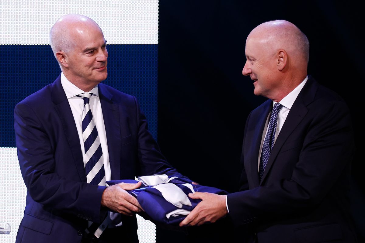 Article image for Why the new AFL chairman was the ‘compromise option’ to succeed Richard Goyder