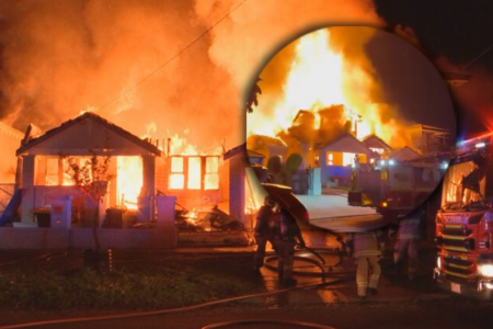 Massive fire engulfs house in Melbourne’s north-west overnight