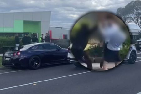 The latest on the dramatic scenes outside a secondary school in Melbourne’s north