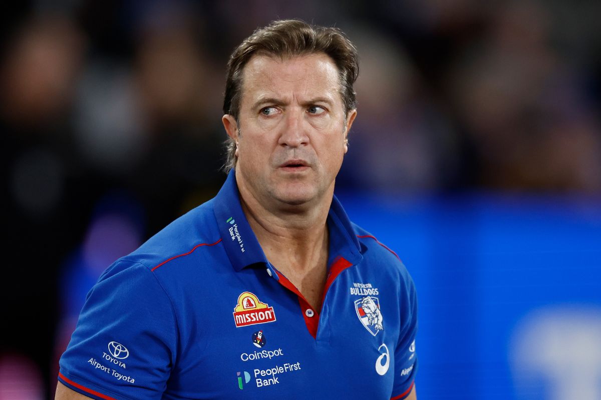 Article image for The disturbing story surrounding Western Bulldogs head coach Luke Beveridge