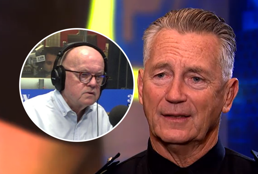 Article image for Sly weighs in on top cop Mike Bush’s new plans for policing