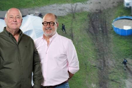 ‘It’s hilarious!’: Ross and Russ react to incredible police drone footage