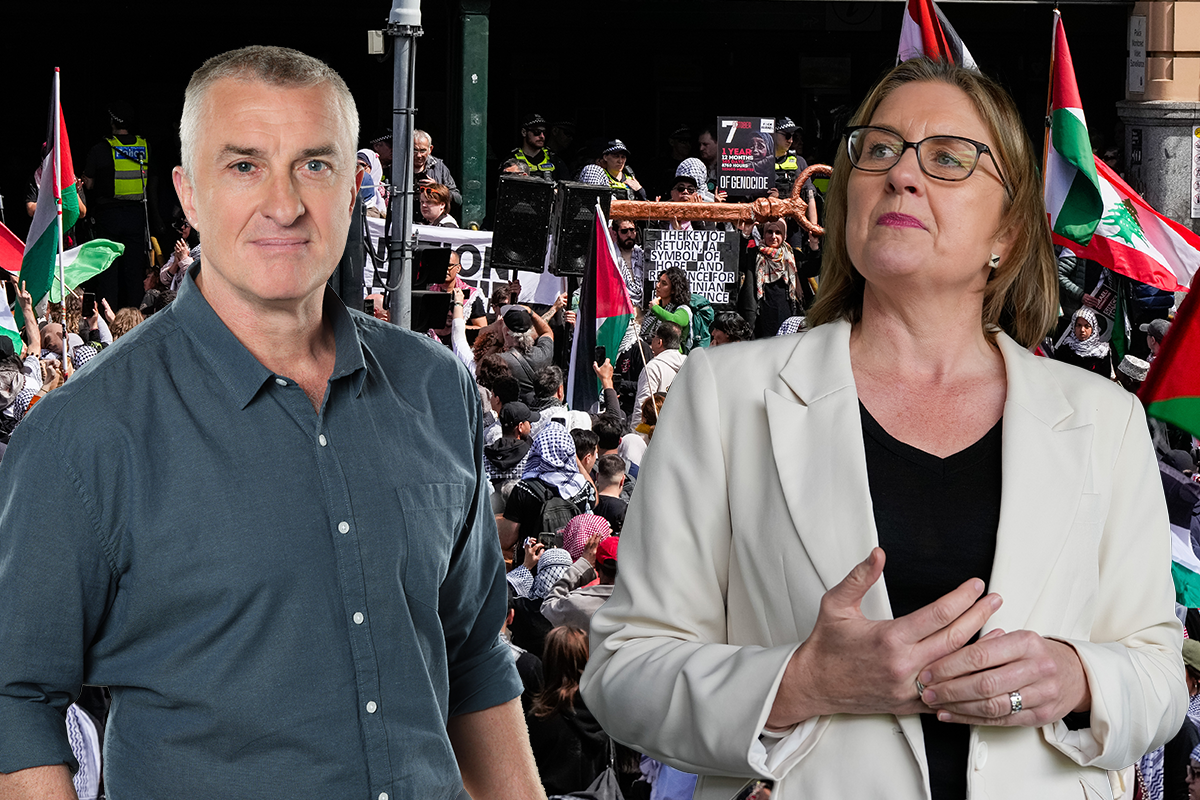 Article image for ‘Bite the bullet’: Tom Elliott questions Jacinta Allan on anti-protest laws after October 7 anniversary