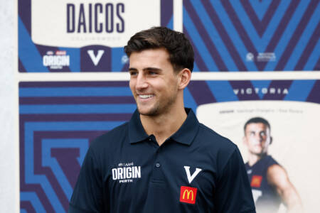 Why Nick Daicos is so excited about pulling on Big V jumper