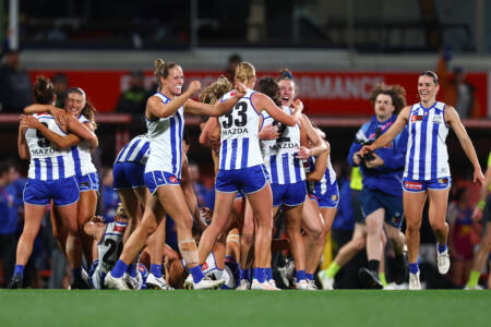 27TH HEAVEN: North Melbourne makes it back-to-back AFLW premierships