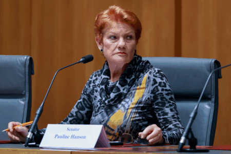‘Let’s debate it’: Pauline Hanson doubles down after Senate suspension