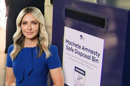 ‘Your money is for the bins’: Jacqui Felgate whacks ’embarrassing’ machete amnesty