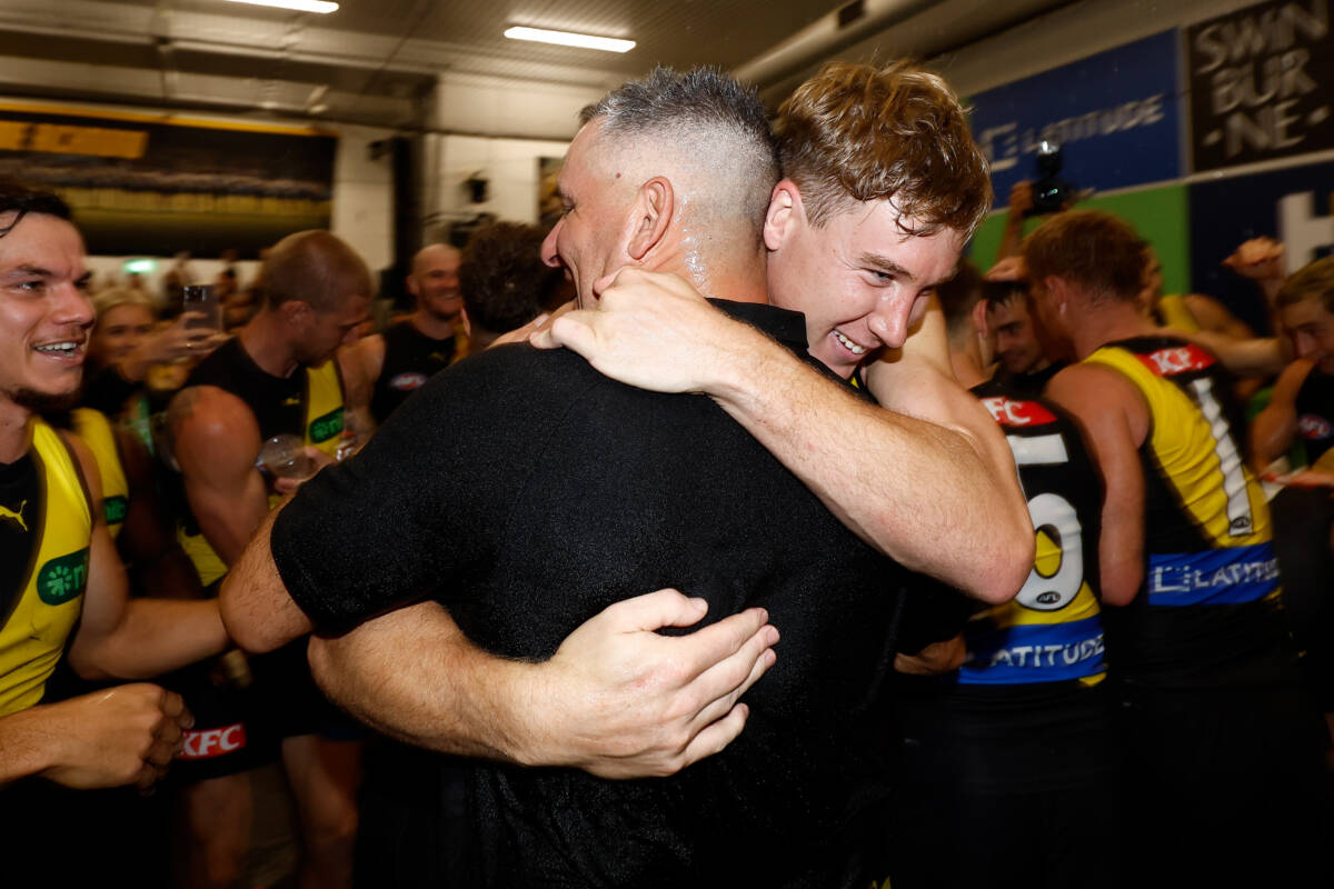 Article image for What Richmond star thinks of Adem Yze’s re-signing