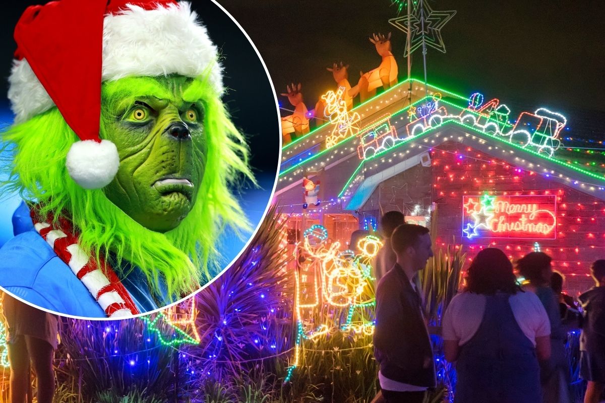 Article image for Man left ‘devastated’ as Christmas display threatened with ‘absurd’ fine by council