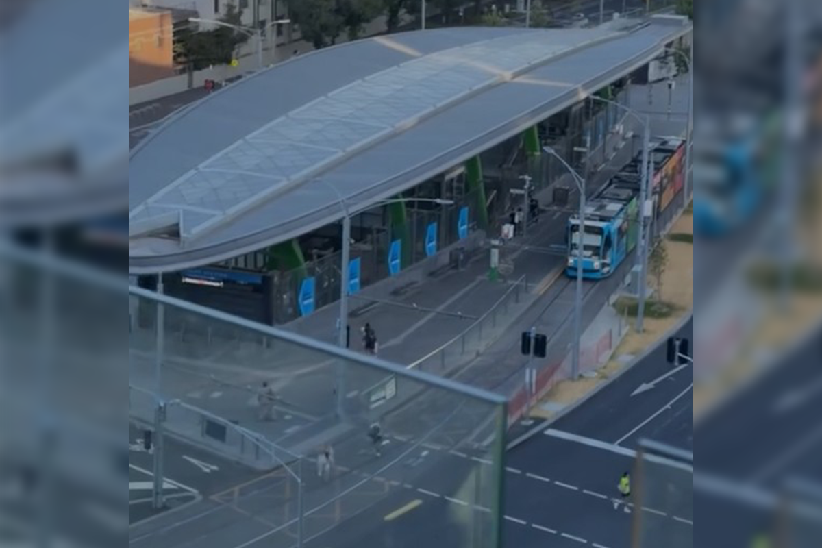 Article image for ‘It was terrifying’: Distressed eyewitness reacts to shots being fired during police drill