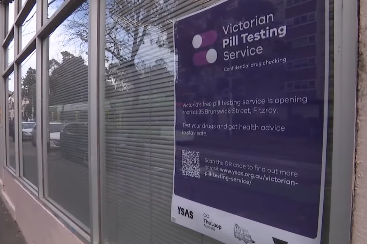 Article image for Heidi Murphy’s question as the government spruiks Fitzroy pill-testing site success