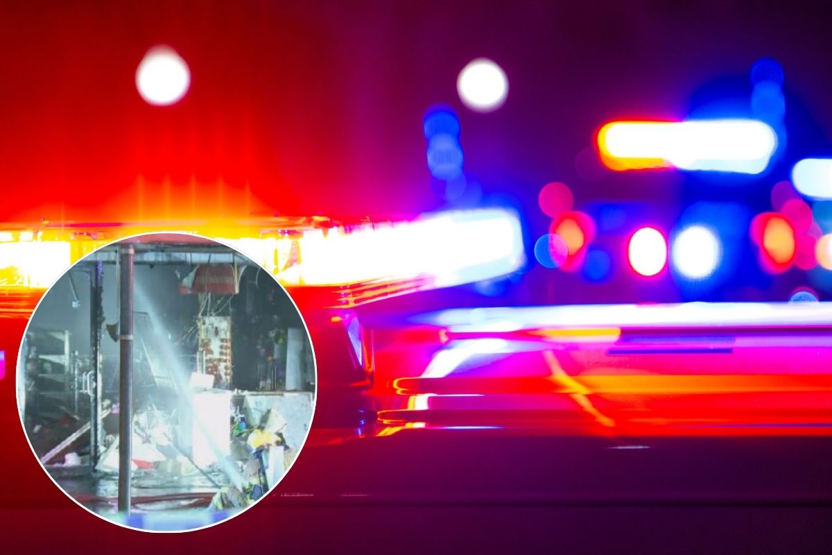 Article image for Crime scene established following discount store fire in Doncaster East