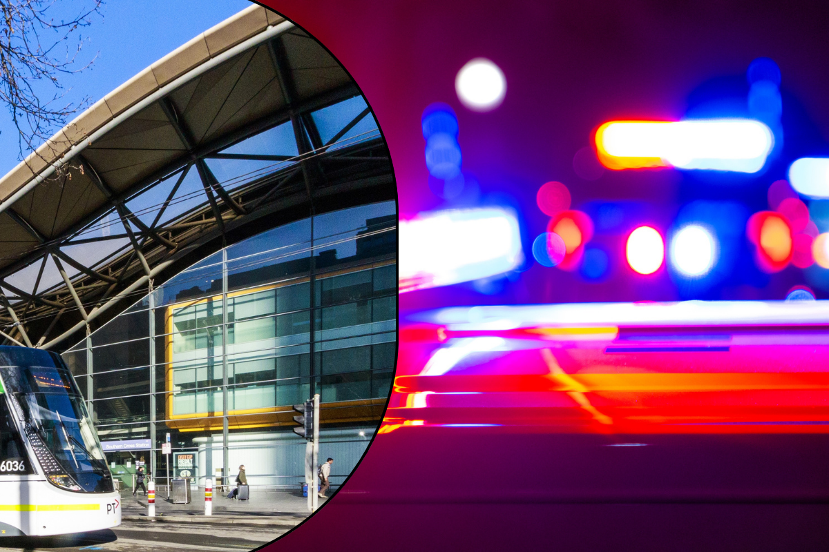 Article image for High-ranking police officers interrupt lunch for dramatic arrest after alleged assault