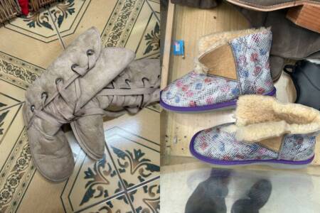 ‘What’s in the boots?’: Mystery unfolds after donation to charity store