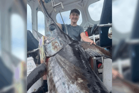Teenager makes record-breaking catch down in Tasmania!