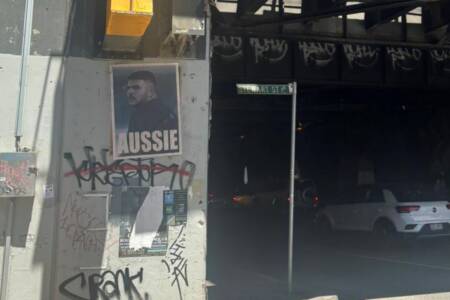 ‘It rattled me’: The ‘distressing’ poster that’s been put up under Richmond Station