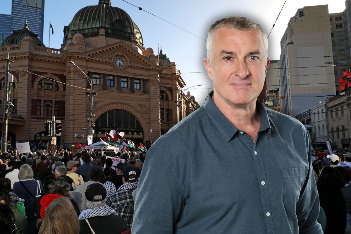 Article image for What caught Tom Elliott’s eye in relation to protests in Melbourne