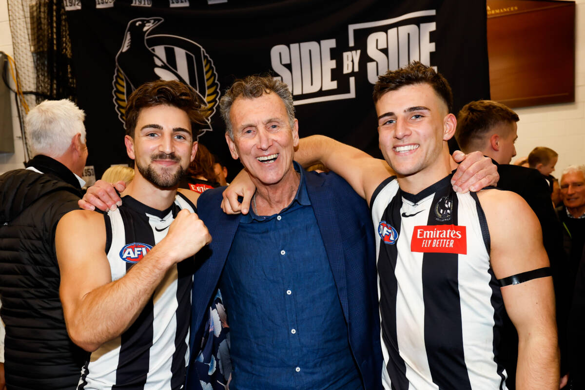 Article image for Daicos family visit Tasmania during Collingwood’s bye weekend