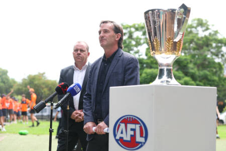 AFL CEO Andrew Dillion reveals insight into Grand Final debate