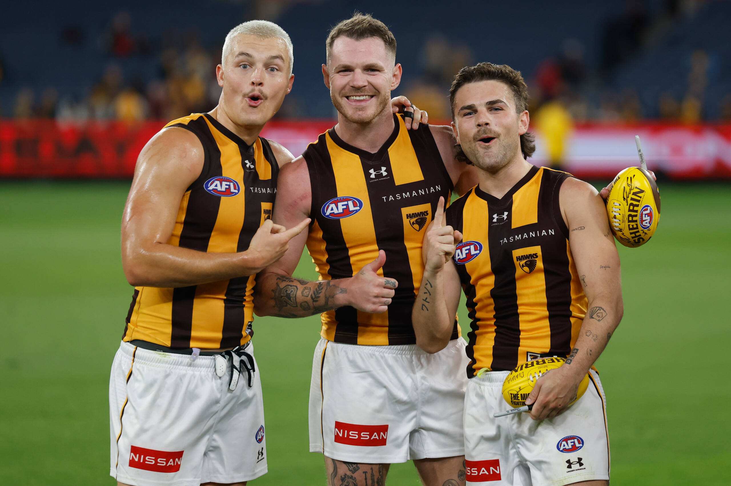 Jimmy Bartel full of praise for Jack Ginnivan after Hawthorn's gritty win