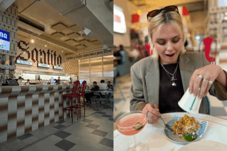 Emilia checks out a perfect venue for International Women’s Day