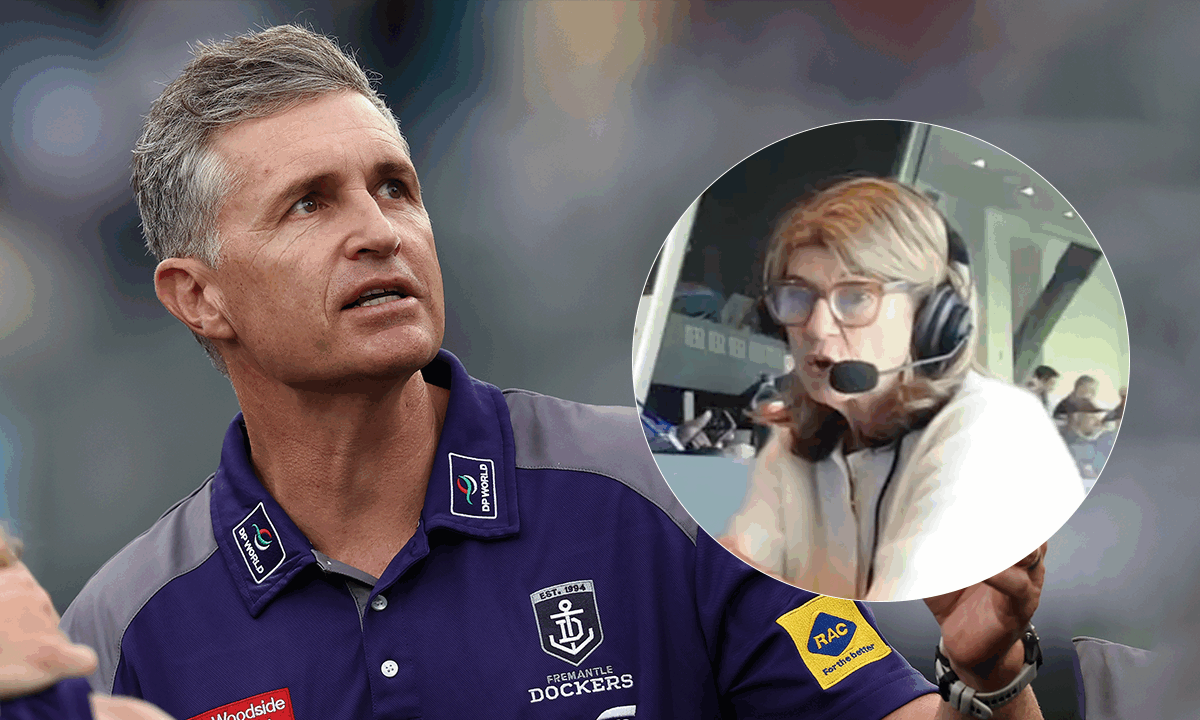Article image for ‘Not chasing a headline’: Caro hits back at Freo footy boss