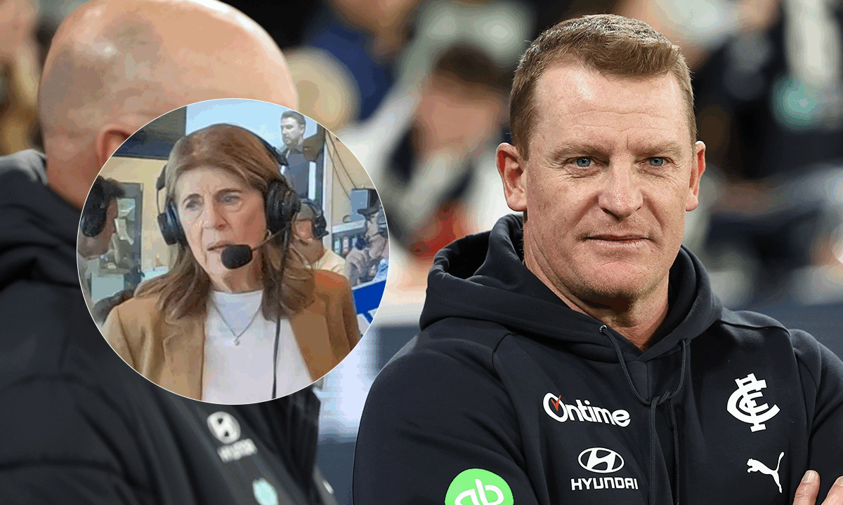 Article image for ‘I fear for him’: Caro speaks on Michael Voss’ future at Carlton