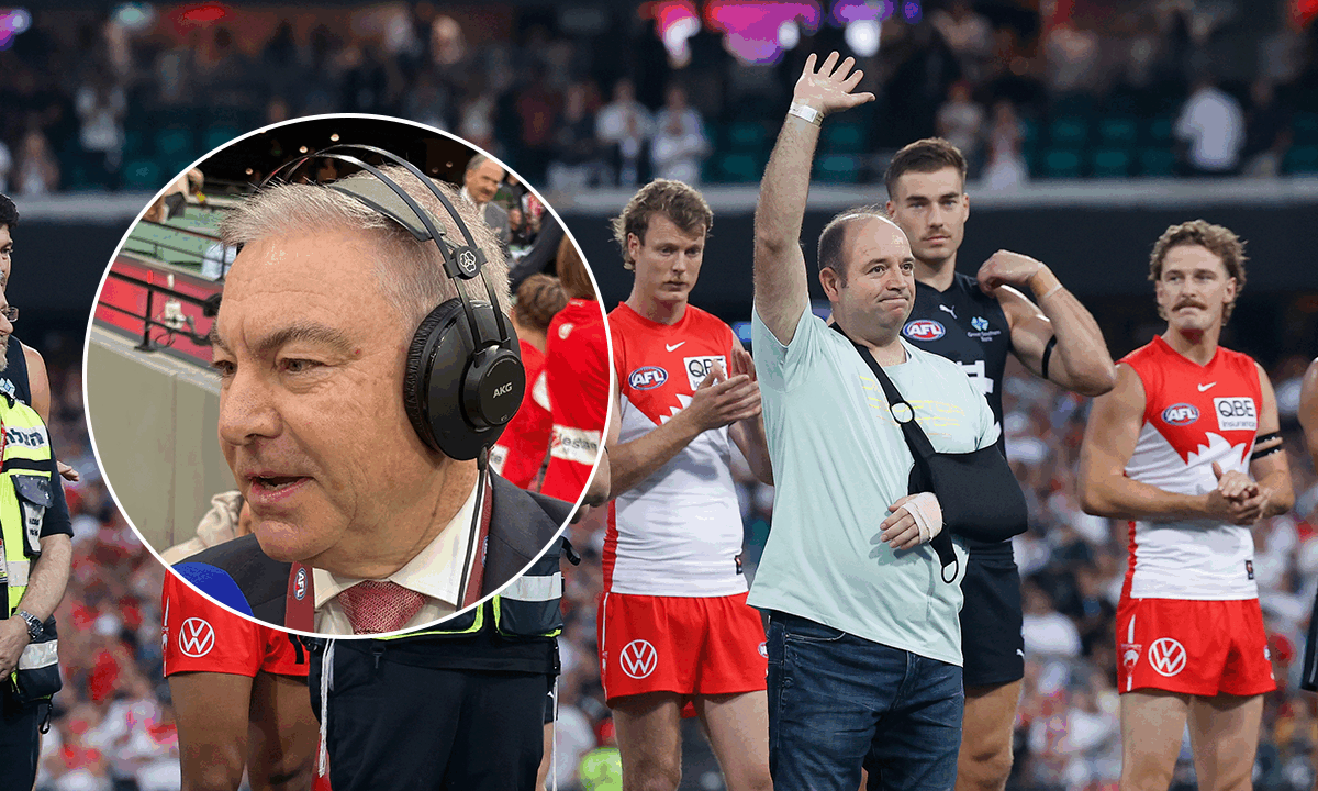 Article image for Swans chairman comments on ‘difficult week’ after Bondi tribute controversy