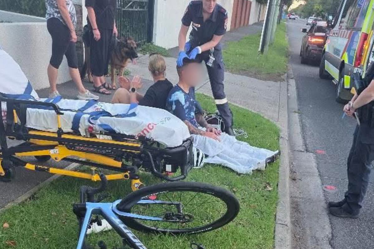 Article image for ‘Lucky to be alive’: Cyclist almost killed by teenage girls in horrific hit-run incident