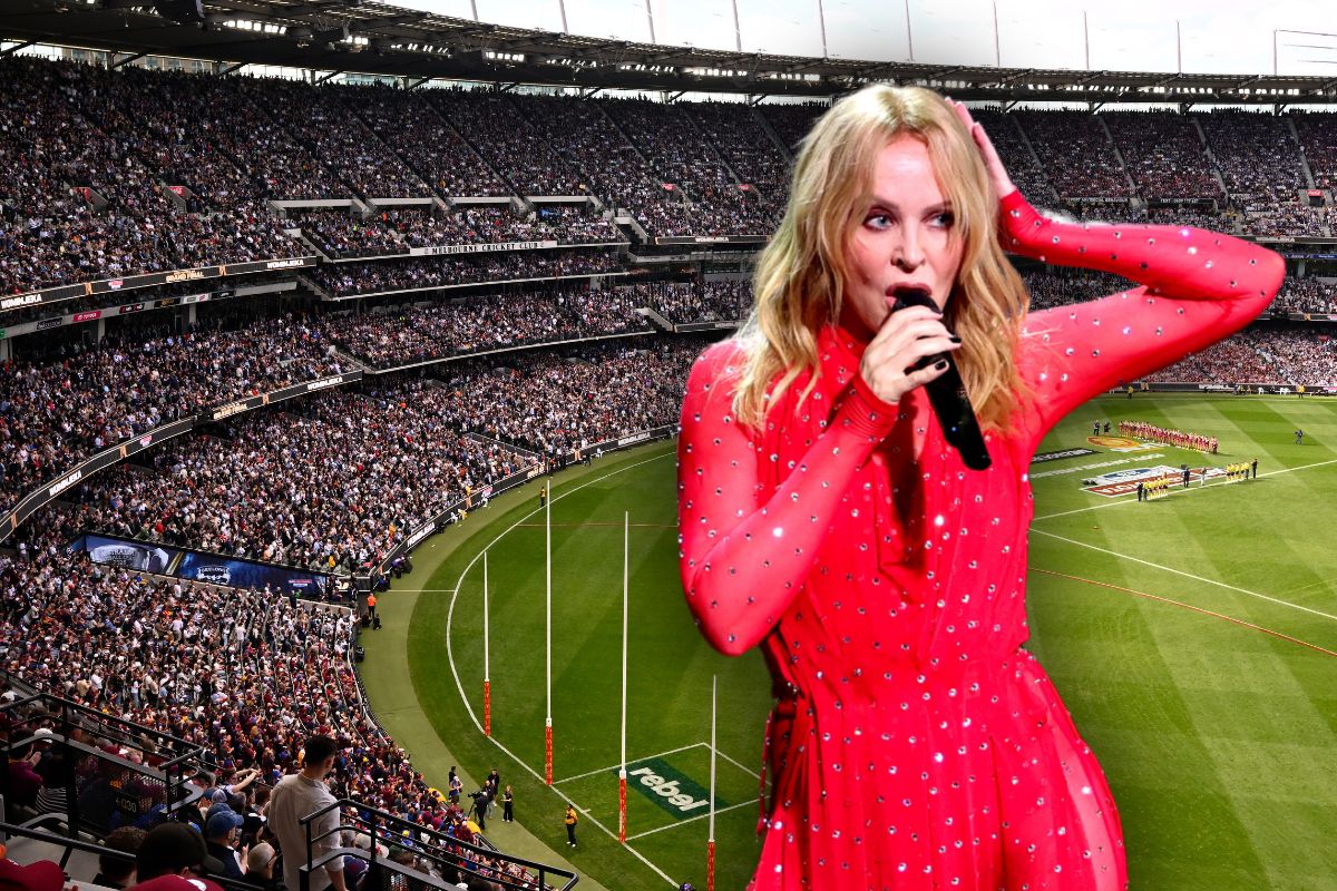 Article image for What Peter Ford found ‘interesting’ about the AFL’s Kylie Minogue announcement