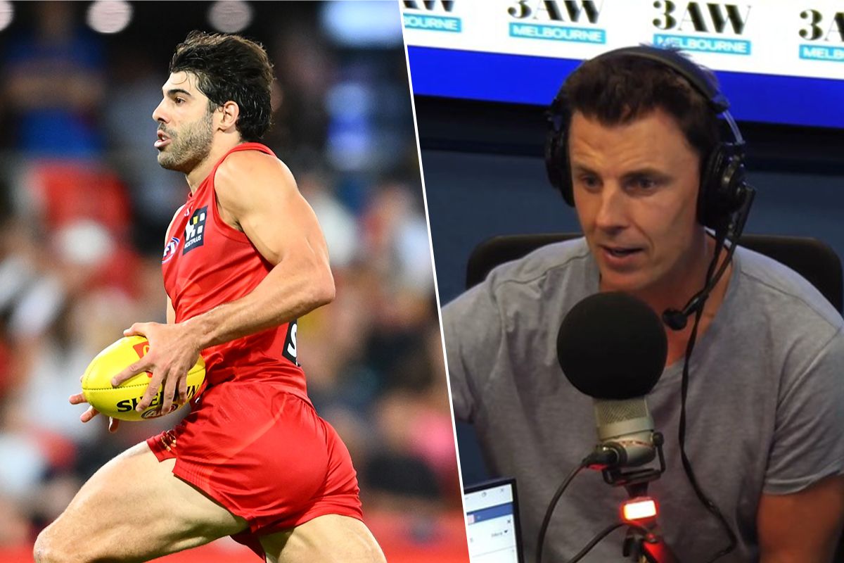 Article image for Who Matthew Lloyd thinks Christian Petracca is playing like after hot start to the season