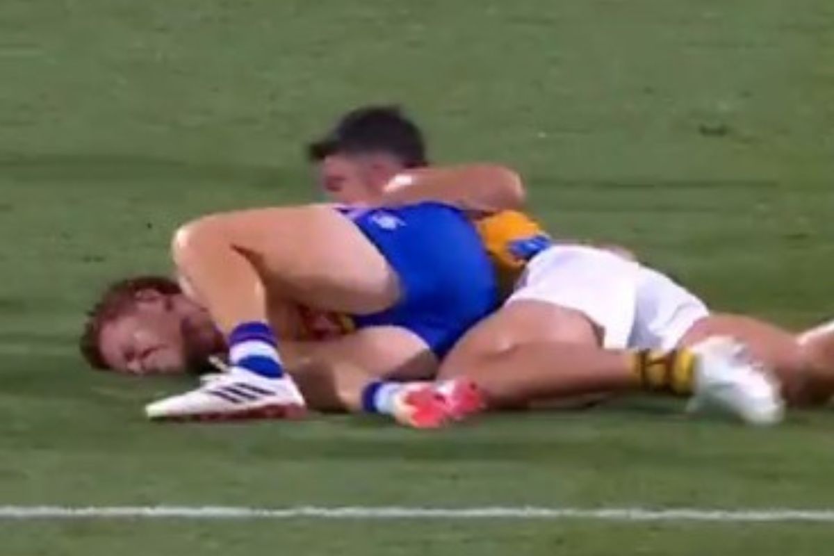 Article image for ‘It’s a tough one’: Sam Docherty weighs in on Jai Newcombe’s tackle on Ed Richards