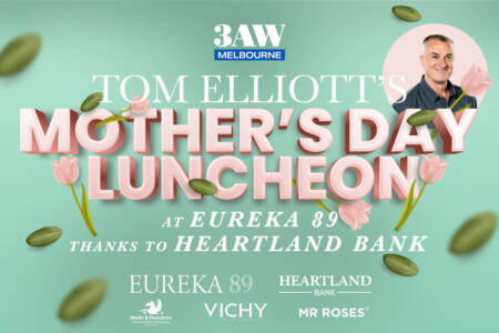 Win a Mothers Day Luncheon at Eureka 89 with Tom Elliott, thanks to Heartland Bank