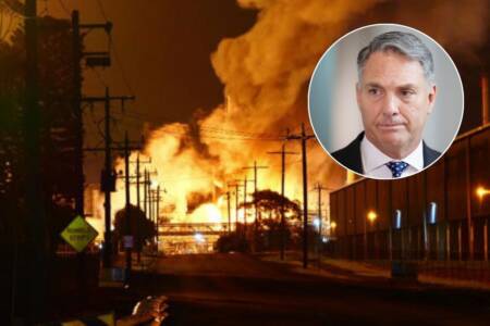 ‘Business as usual’: Labor MP Richard Marles rules out fuel rationing following refinery blast
