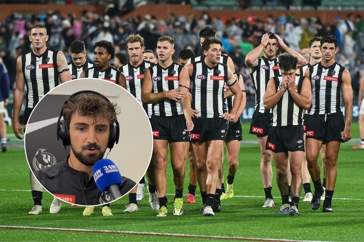 Article image for ‘Definitely hurts’: A dejected Josh Daicos speaks after close Freo loss