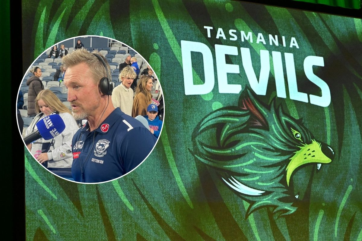 Article image for Nathan Buckley questioned on Tasmania head coaching job