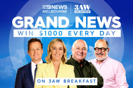 WIN $1000 A DAY! 3AW’s Grand News with 9News
