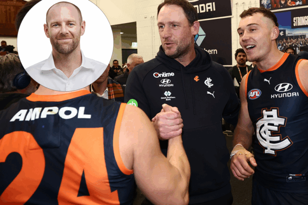 'A different footy side' Docherty has his say on Blues new lease on life