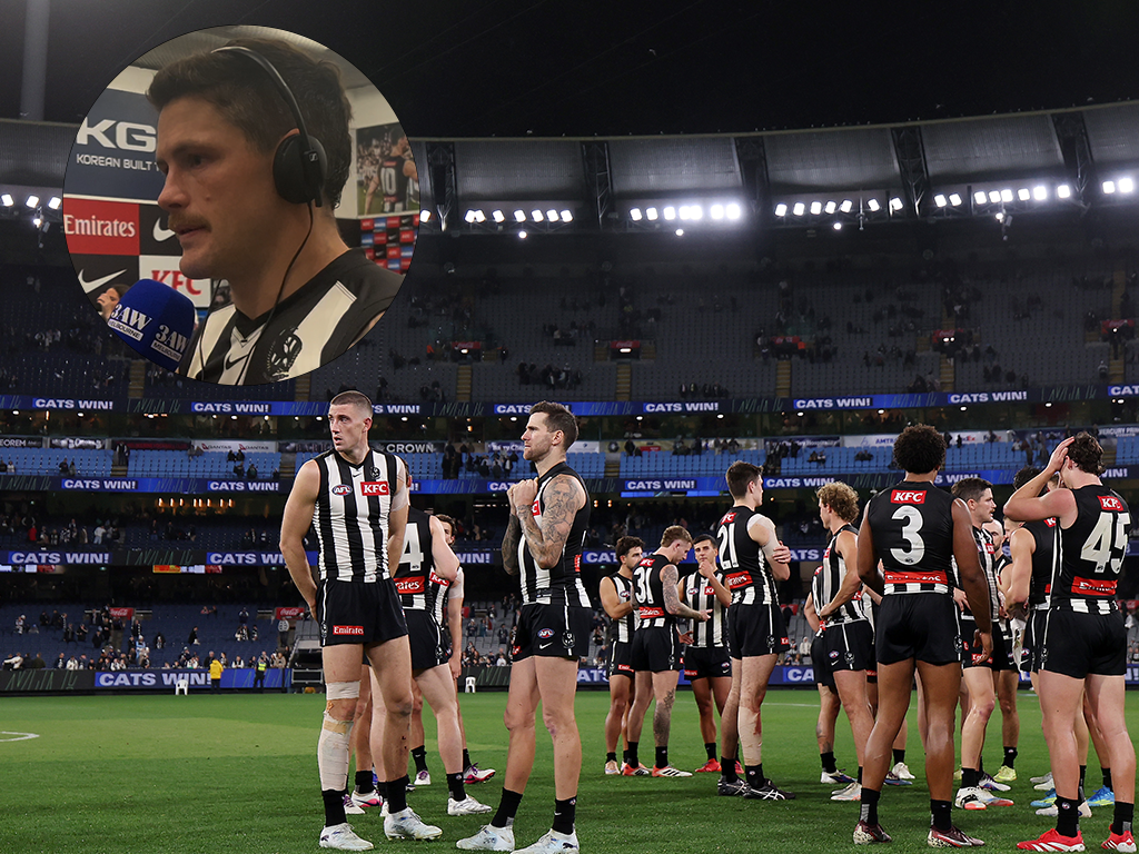 Article image for Jack Crisp unpacks what put Collingwood ‘to bed’ in Saturday night blowout