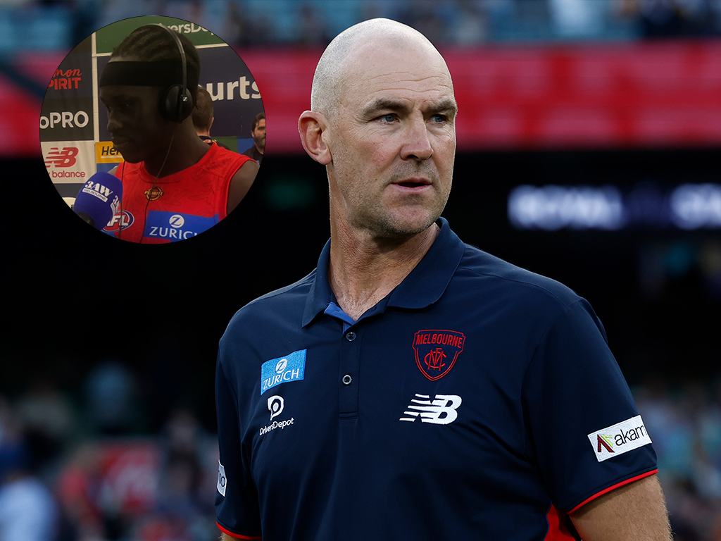 Article image for How Steven King has ‘taken the anxiety’ out of footy for Changkuoth Jiath
