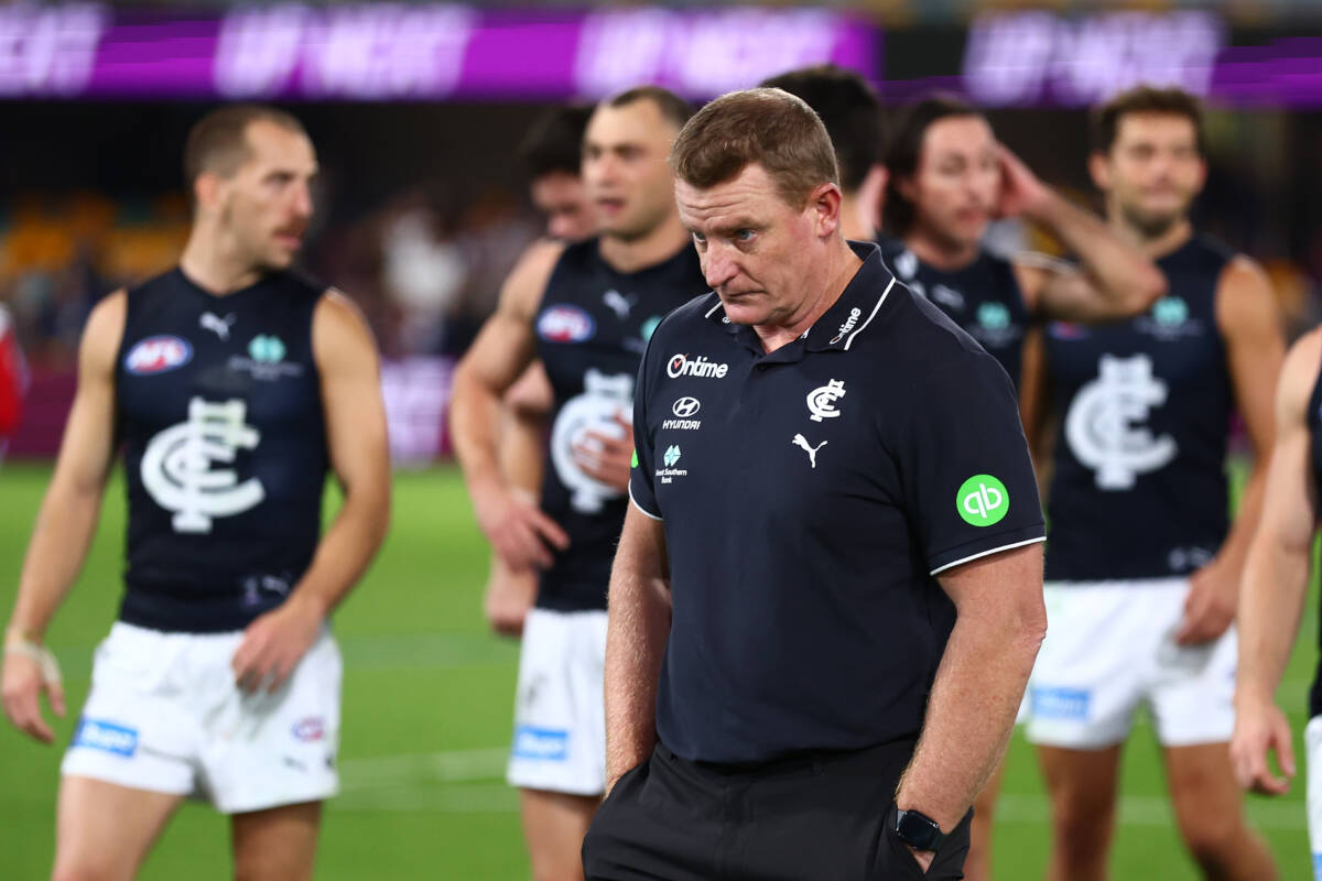 Article image for ‘Wasted year’: Michael Voss resigns as coach of Carlton