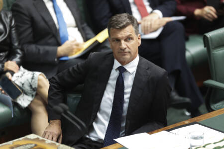 ‘It’s a war on aspiration’: Angus Taylor on his budget reply