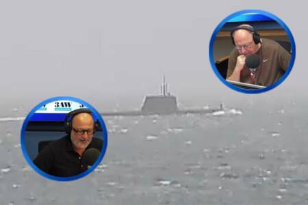 ‘It’s unbelievable’: Ross reacts to Russ’s footage of mystery submarine entering Australian shores
