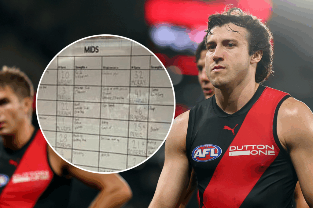 Leaked Whiteboard Notes Expose Brisbane Lions' Candid Assessments of Essendon Players Ahead of Clash — image 1