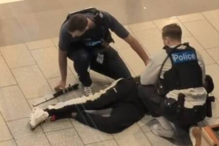 Man with machete detained by police at shopping centre in Melbourne’s west