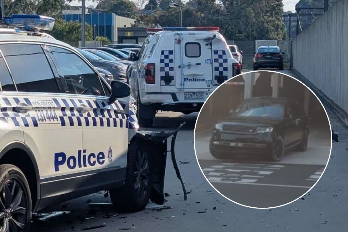 Article image for Drama near station in Melbourne’s south-east with multiple police cars damaged