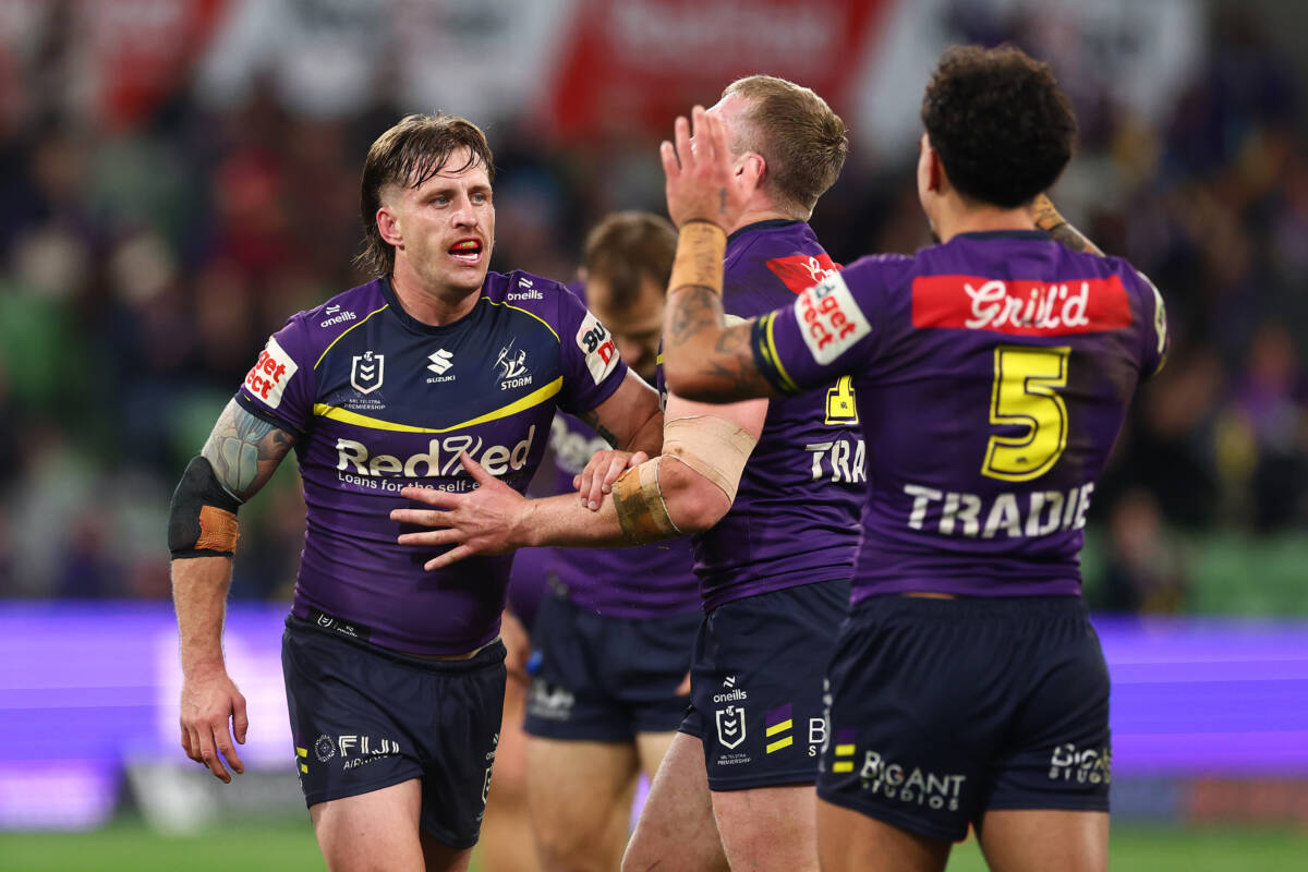 Article image for ‘Tackle Tough Together’: Melbourne Storm to launch first mental health round at AAMI Park